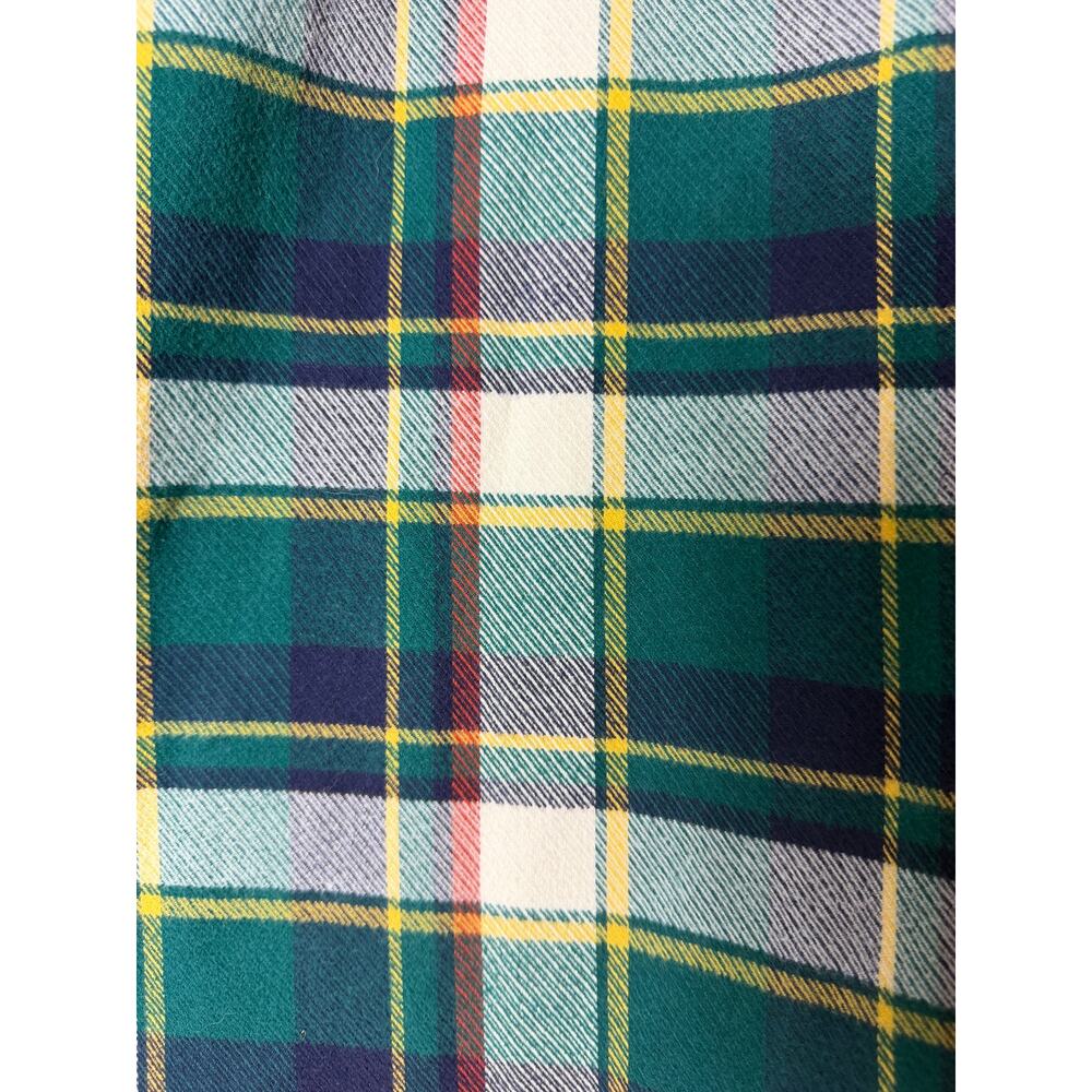 FRANK & EILEEN Shirt XL Eileen Relaxed Button Up Green Red Tartan Plaid Flannel - Picture 11 of 13